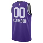 Maillot NBA Utah Jazz Clarkson Jordan Nike 2023-24 City Edition Violet Swingman - Homme
